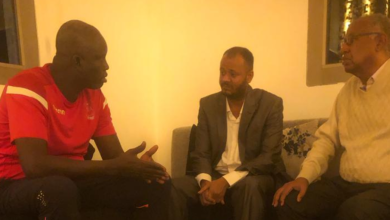 معتصم عبد السلام وتميم يزوران بعثة جنوب السودان