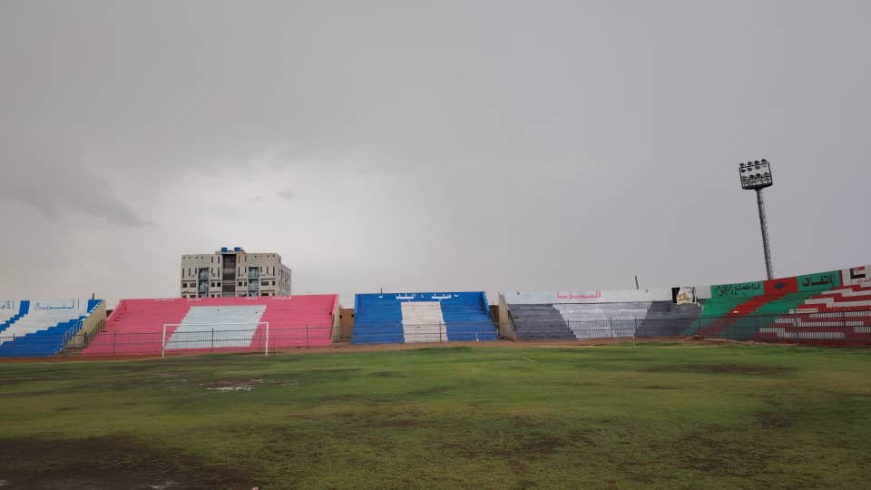 بالصور: رغم الأمطار.. مباريات الدامر في موعدها حتى الآن
