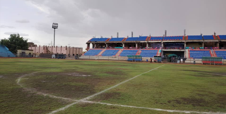 بالصور: رغم الأمطار.. مباريات الدامر في موعدها حتى الآن