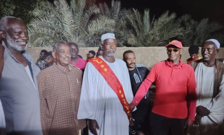 المريخ اختبارات وتكريم في المناصير