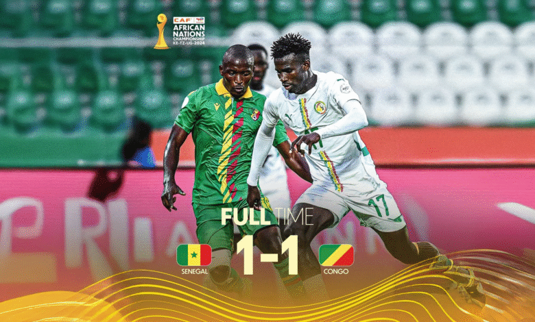 تعادل الكونغو والسنغال يخدم صقور الجديان