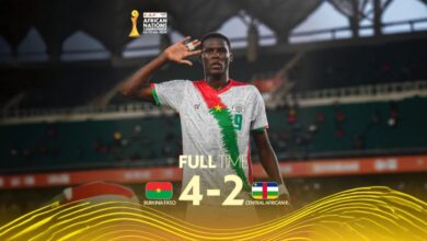 بوركينا فاسو تكتسح أفريقيا الوسطى برباعية