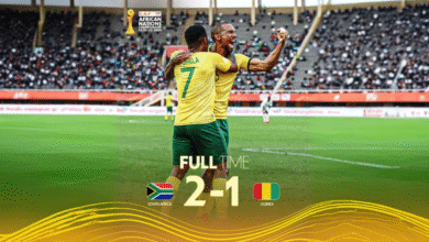 جنوب أفريقيا تجتاز عقبة غينيا وتصل للنقطة الرابعة