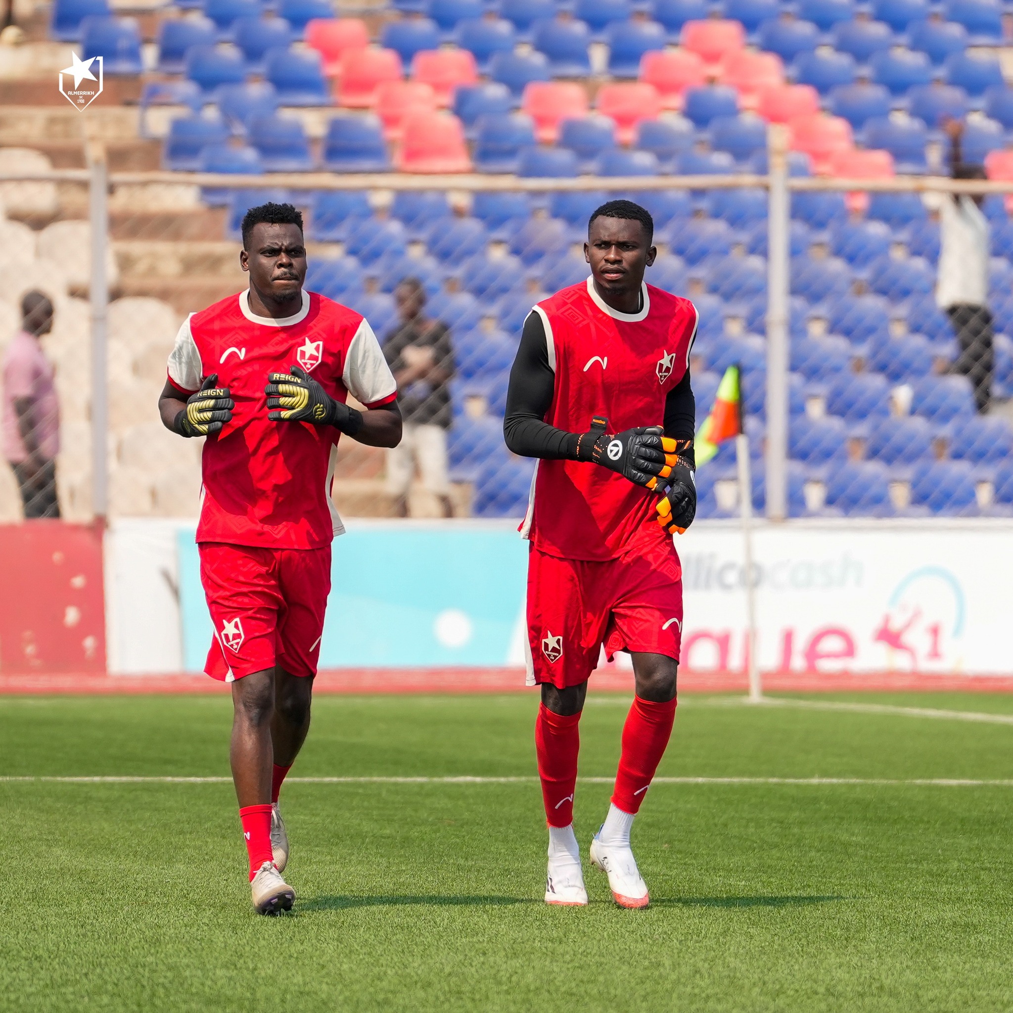 المريخ يجري الإحماء