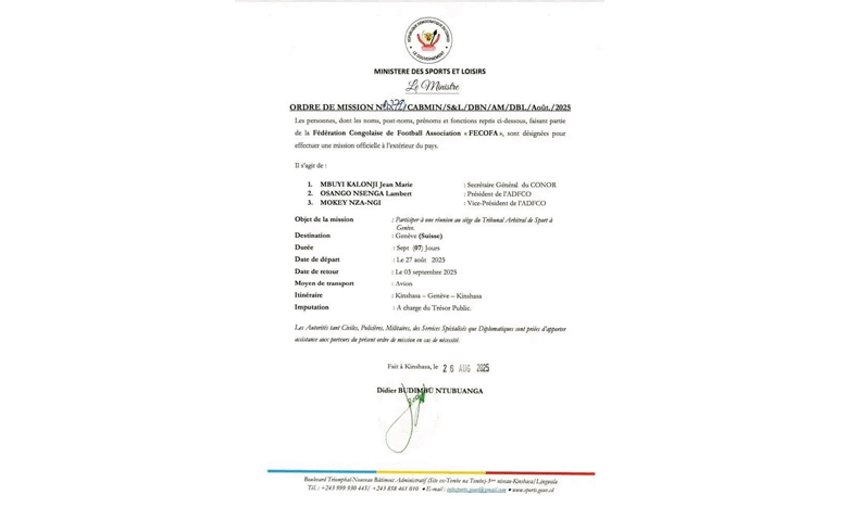مازمبي يصعّد قضيته ويفجّر الأوضاع بالمستندات