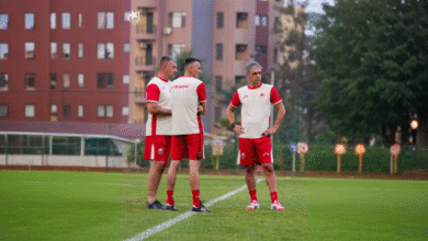 بالصور.. داركونفيتش يدشن مشواره مع المريخ