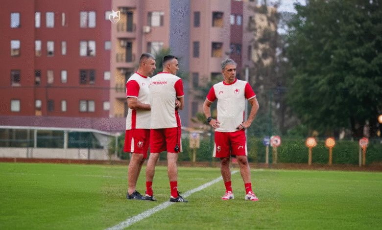 بالصور.. داركونفيتش يدشن مشواره مع المريخ