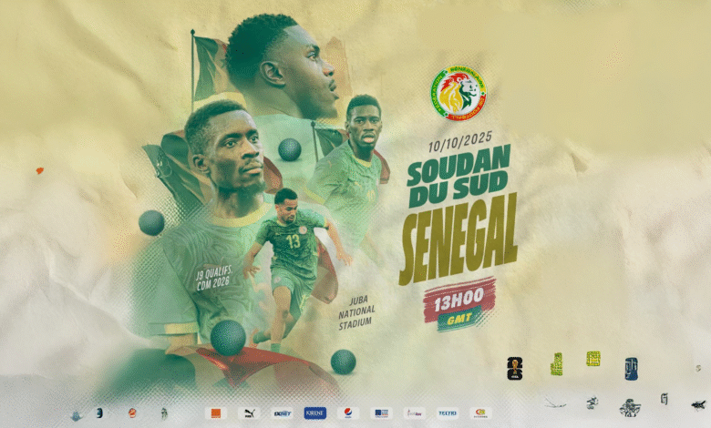منتخب السنغال ضد جنوب السودان في تصفيات كأس العالم 2026