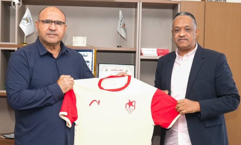 رئيس بعثة المريخ يزور التحدي 1 6262