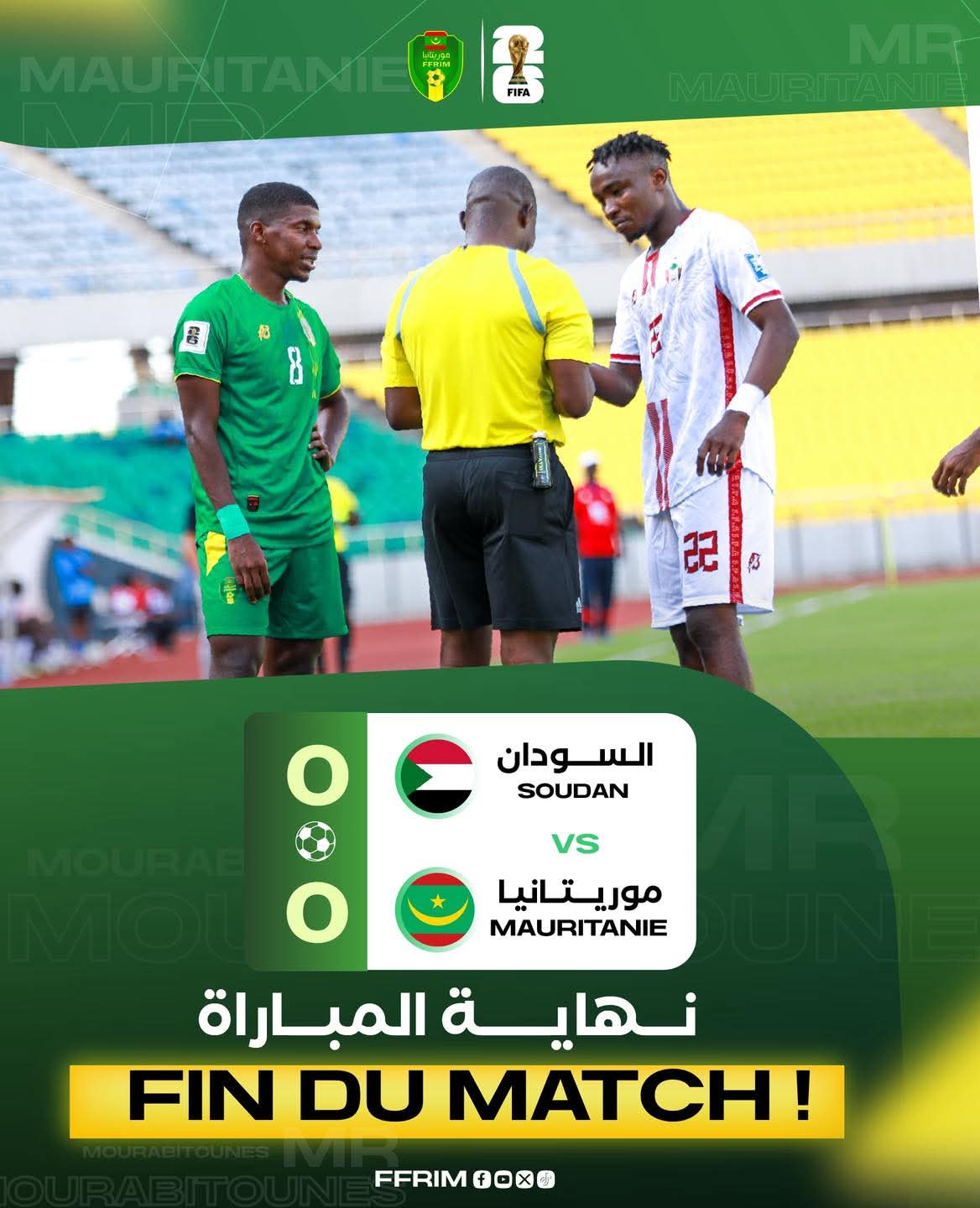 صقور الجديان يودع حلم المونديال أمام المرابطون لمونديال 2026 صقور الجديان يودع حلم المونديال أمام المرابطون لمونديال 2026