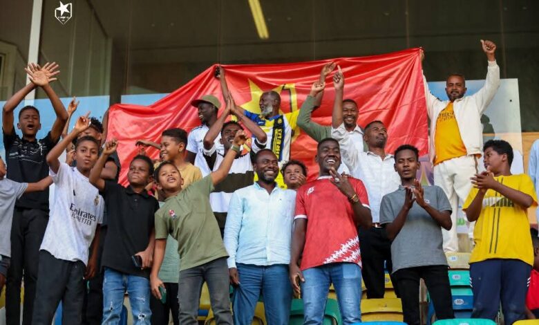 الأحمر وضع اللمسات الختامية وأهازيج مريخية