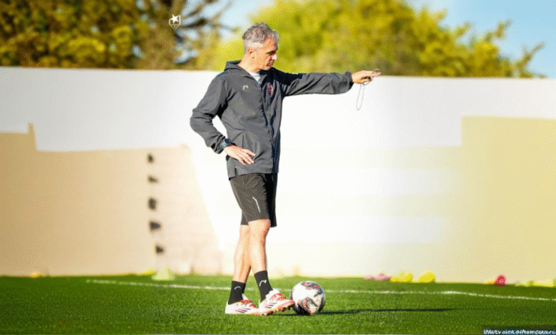 داركونفيتش ينفذ تدريبات بدنية وتكتيكية