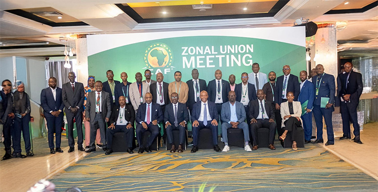 بحضور جعفر.. موتسيبي يلتقي برؤساء اتحادات سيكافا