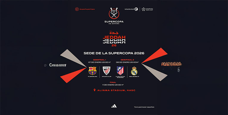 كلاسيكو مرتقب في جدة.. الاتحاد الإسباني يكشف عن مواجهات كأس السوبر 1 هيدر 3 93