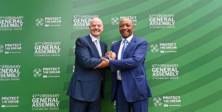 الكاف يعقد شراكة .. وموتسيبي ينصح أندية أفريقيا