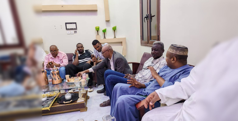 المريخ يقدم واجب العزاء للإخلاص