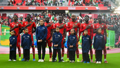 صقور الجديان يستجمعون قواهم لمواجهة غينيا الاستوائية