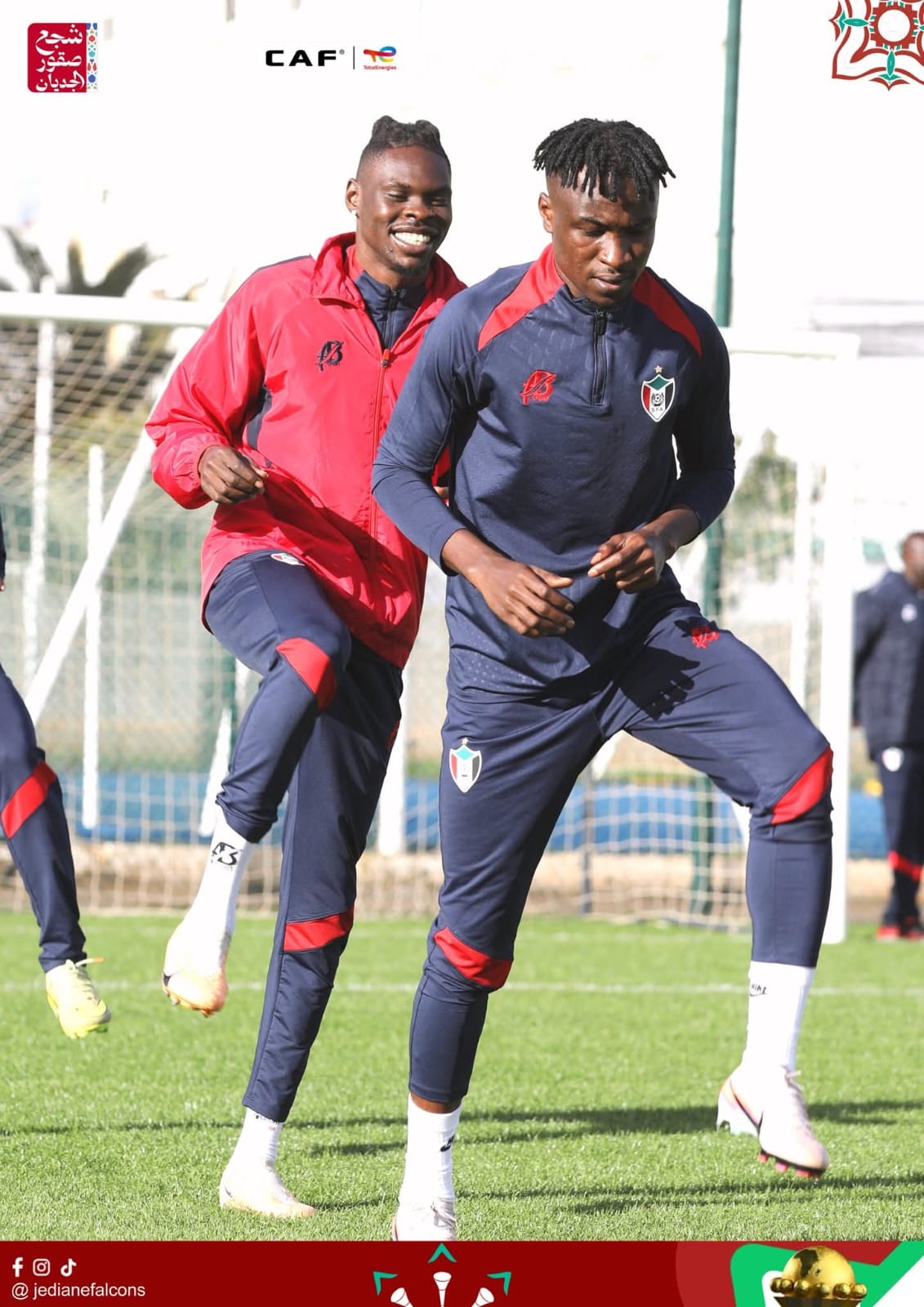 صقور الجديان يستجمعون قواهم لمواجهة غينيا الاستوائية