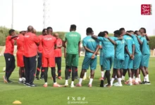 منتخبنا الوطني يكتفي بالتدريبات قبل الكان