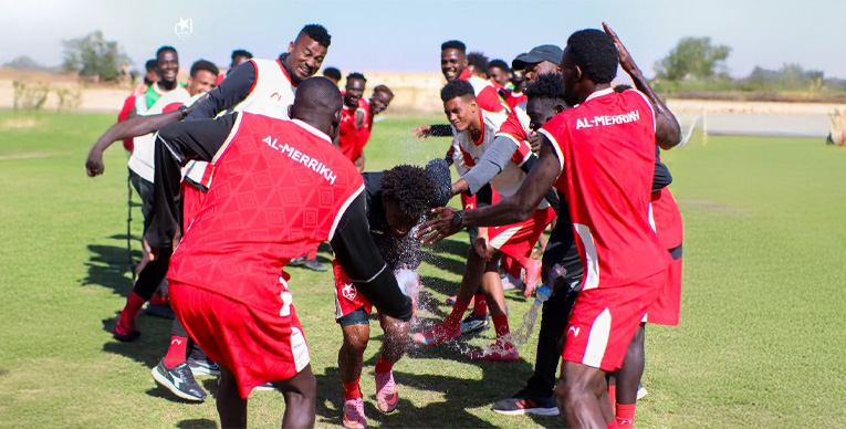 المريخ في بربر يحتفل بـ أنور 1 المريخ في بربر يحتفل بـ أنور