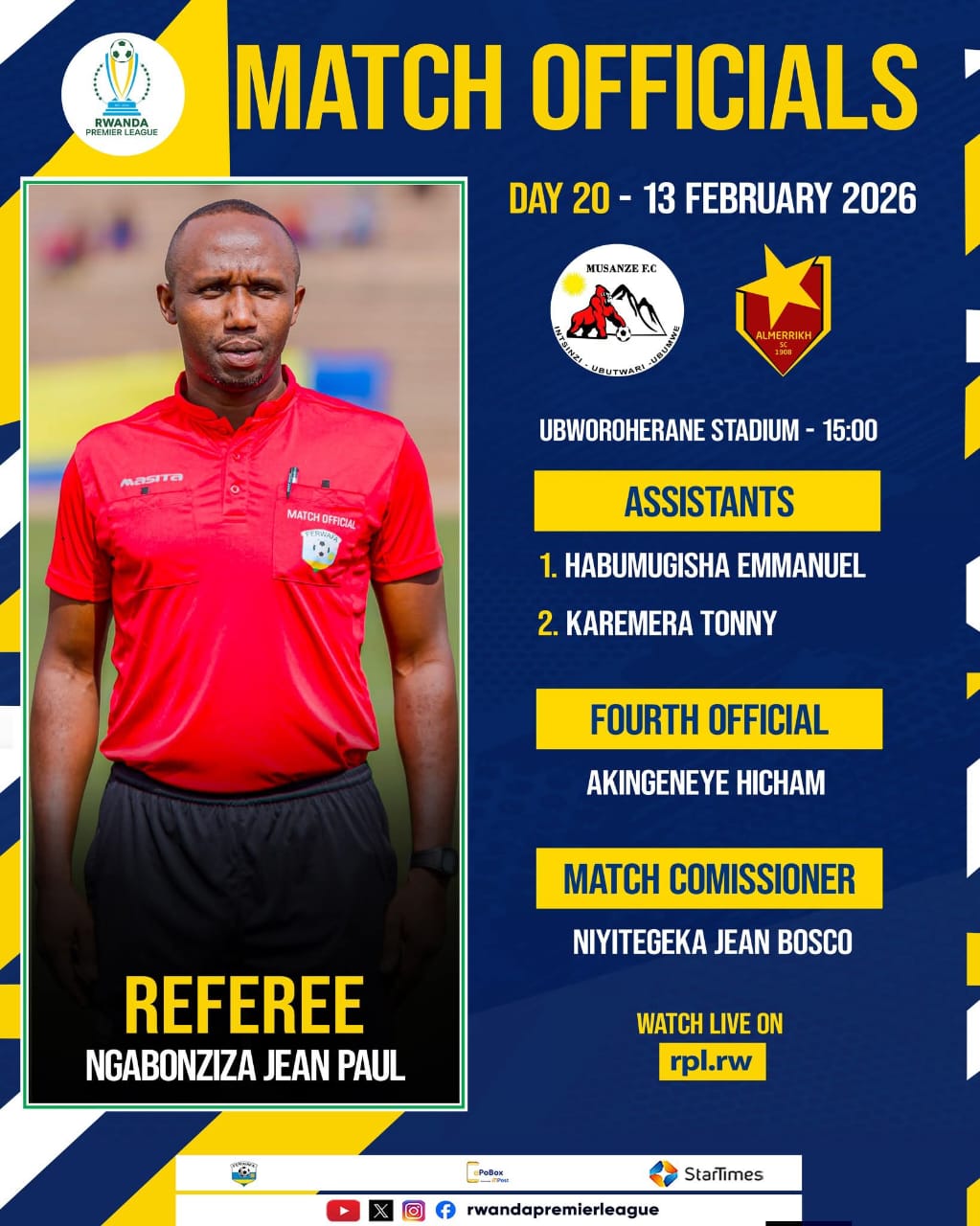 حكم التعادل الغالي يدير مواجهة المريخ اليوم 5 حكم التعادل الغالي يدير مواجهة المريخ اليوم