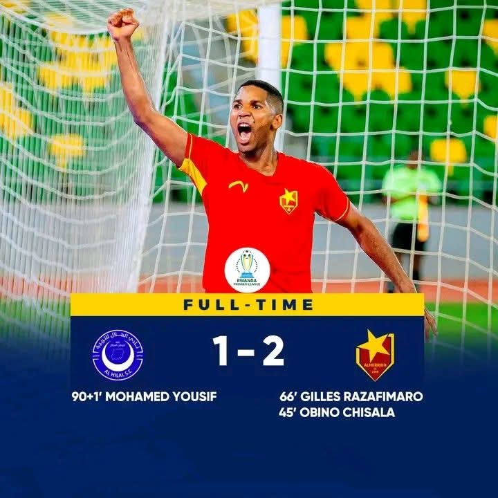 كشف حساب المريخ في مواجهة "كبار" الدوري الرواندي