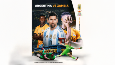 مفاجأة.. زامبيا تخوض مباراتين، وتشيسالا يواجه الأرجنتين