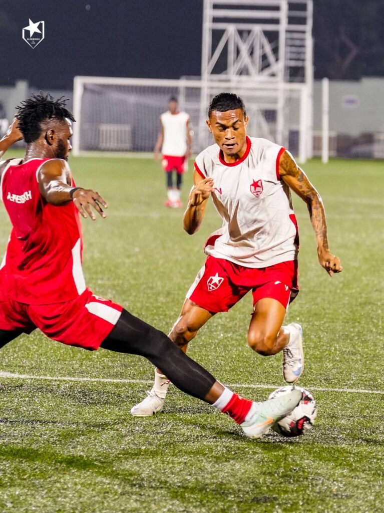 تقسيمة تنافسية ترفع نسق تحضيرات المريخ لمواجهة موكورا 2 IMG 20260411 WA0002